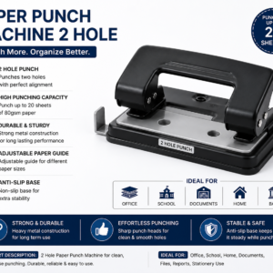 Paper Punch Machine 2 Hole