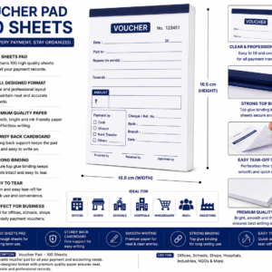Voucher Pad 100 sheets