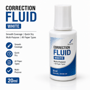 Correction Fluid White (Bottle)