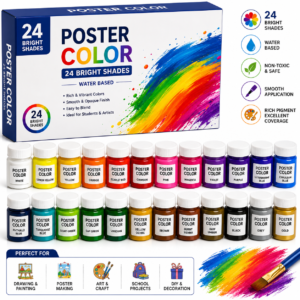 Poster Color 24 Bright Shades