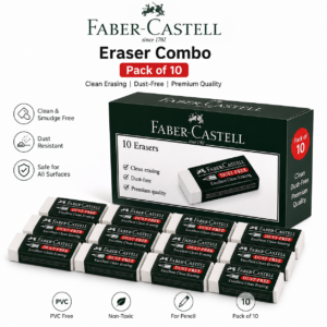 Faber-Castell Eraser Combo (Pack of 10)
