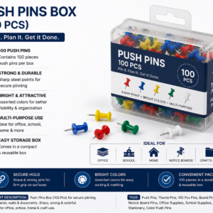 Push Pins Box (100 pcs)