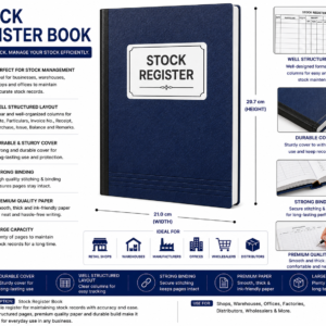 Stock Register Book