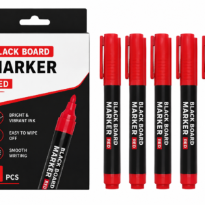 Black Board Marker Red (Pack of 5)