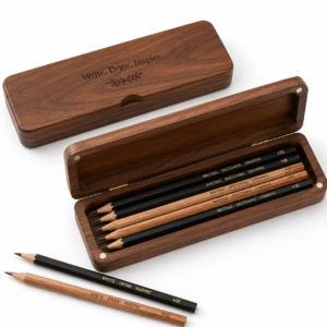 Wooden Pencil Cas