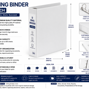 D Ring Binder 2 inch
