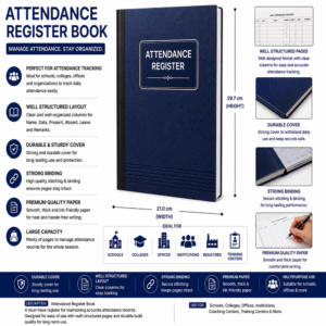 Attendance Register Book