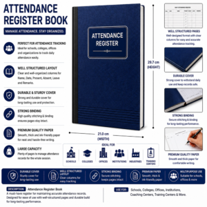 Attendance Register Book