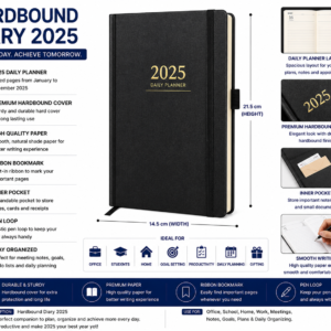 Hardbound Diary 2025