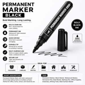 Permanent Marker Black