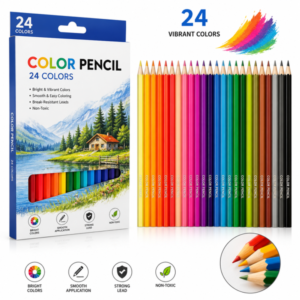 Color Pencil Set 24 Colors