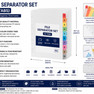 File Separator Set (10 tabs)