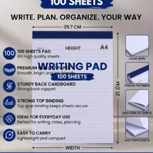 Writing Pad A4 (100 sheets)
