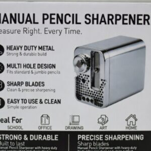 Pencil Sharpener Manual