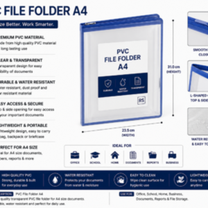 PVC File Folder A4
