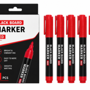Black Board Marker Red (Pack of 5)