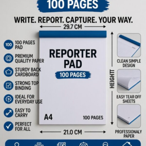 Reporter Pad 100 Pages