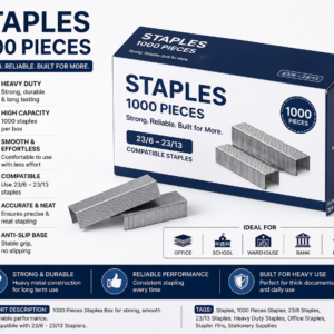 Staples Box 1000 pieces