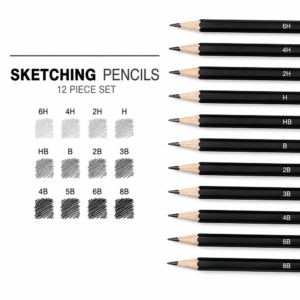 B Pencil Hard (Pack of 12)
