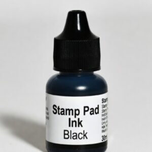 Stamp Pad Ink Black (Bottle)