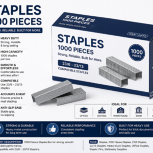 Staples Box 1000 pieces