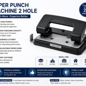 Paper Punch Machine 2 Hole