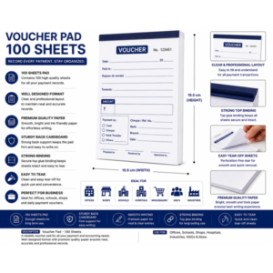 Voucher Pad 100 sheets