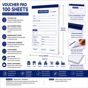 Voucher Pad 100 sheets