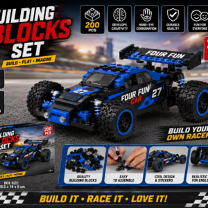 Building Blocks Set 200 pcs