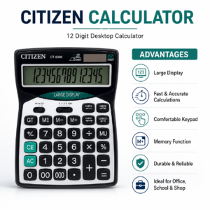 Calculator Citizen CT-9300 12 Digits China Brand
