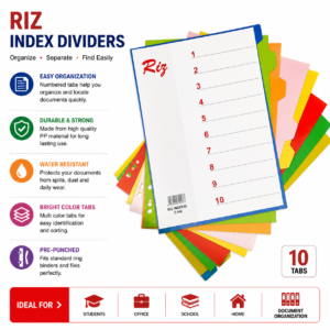 File Separator 1-10 Card Set H- Duty Citizen Brand