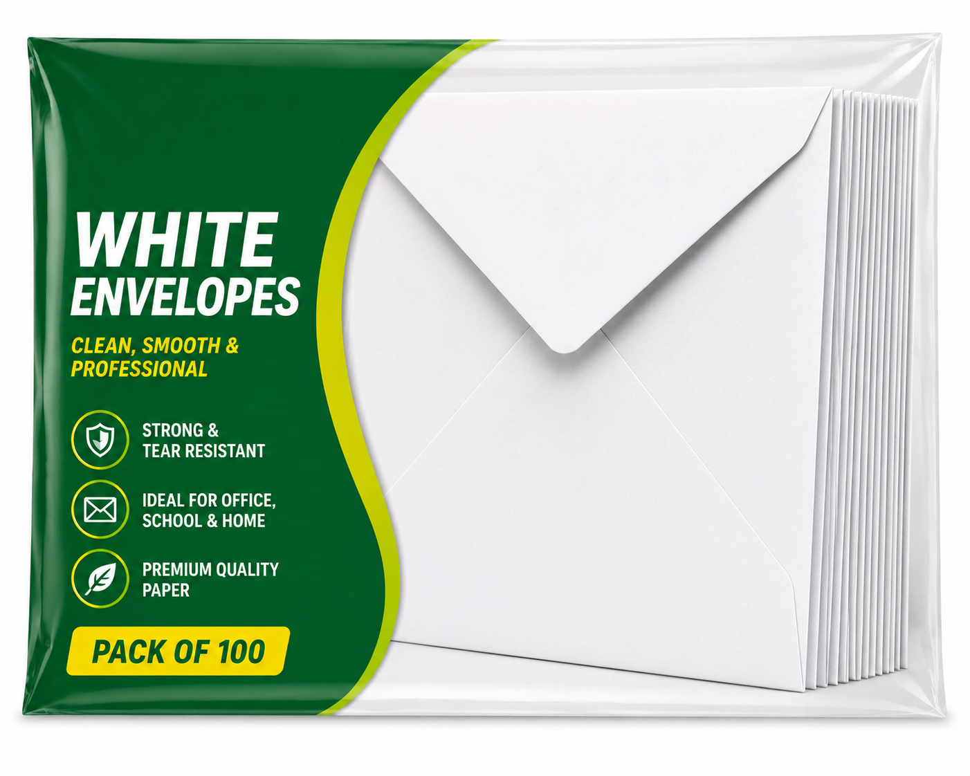 White Envelopes (Pack of 100)