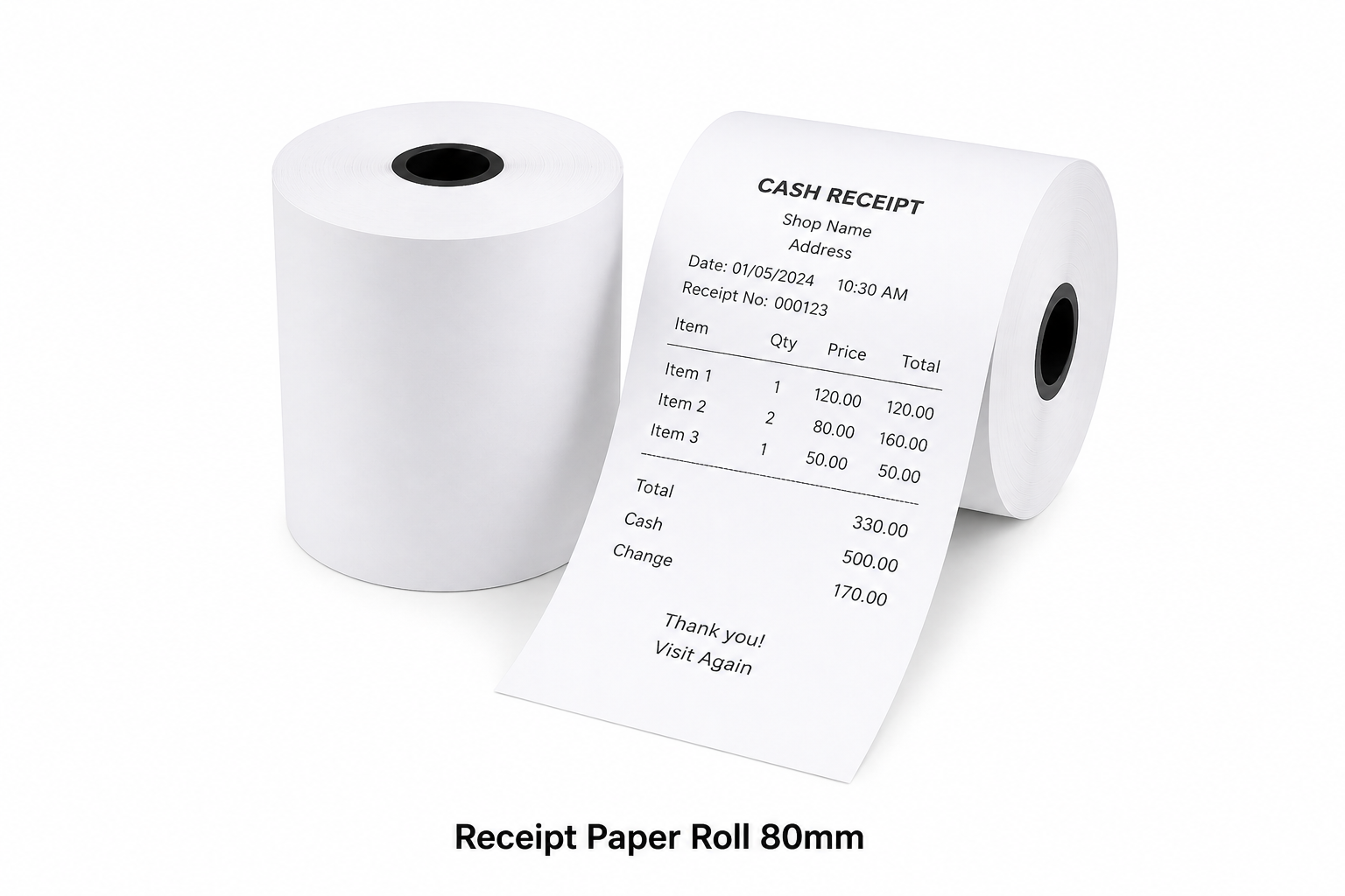 Receipt Paper Roll 80mm
