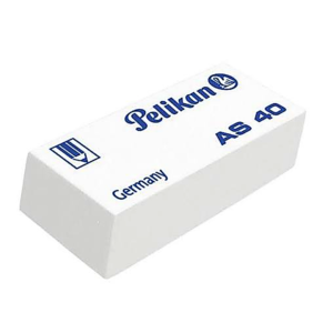 Erasers Rubber AS 40 Pelikan Original France Brand 40 Each Box