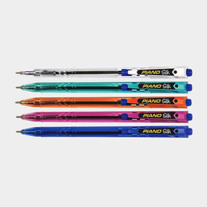 Ball Pen Point Piano Silk Brand Piano Blue Black Red Colour Available