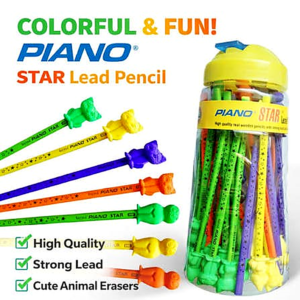 Pencil With Eraser Executive Piano Brand