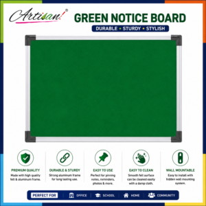 Green Note Broad 32" X 48"