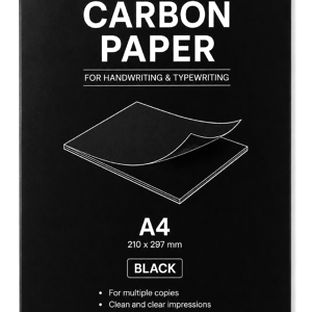 Carbon Paper A4 Black