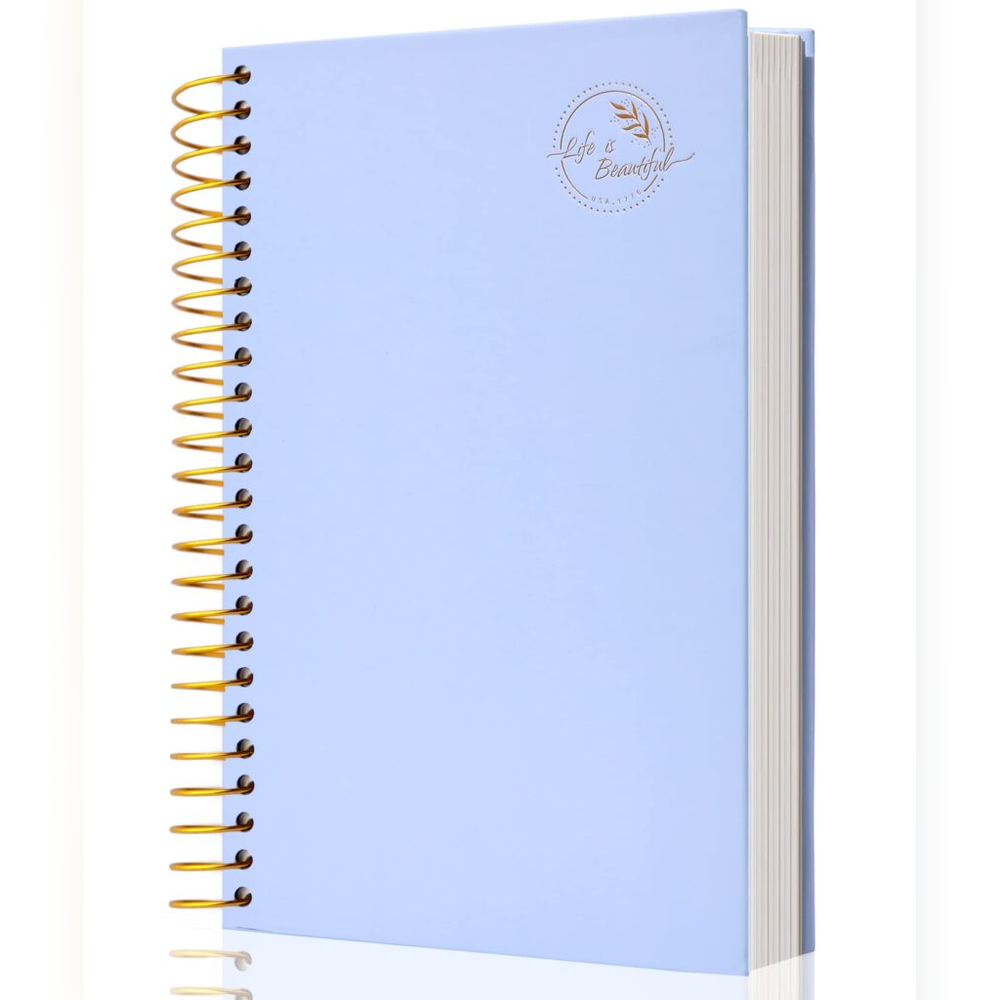 Spiral Note Book 300 Pags 8" X 7" A-5 Small Size