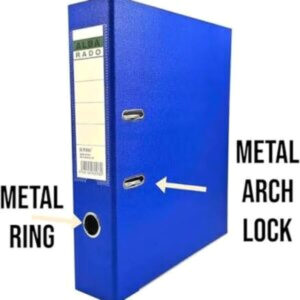 Box File With Clips Alba Brand Heavy Duty