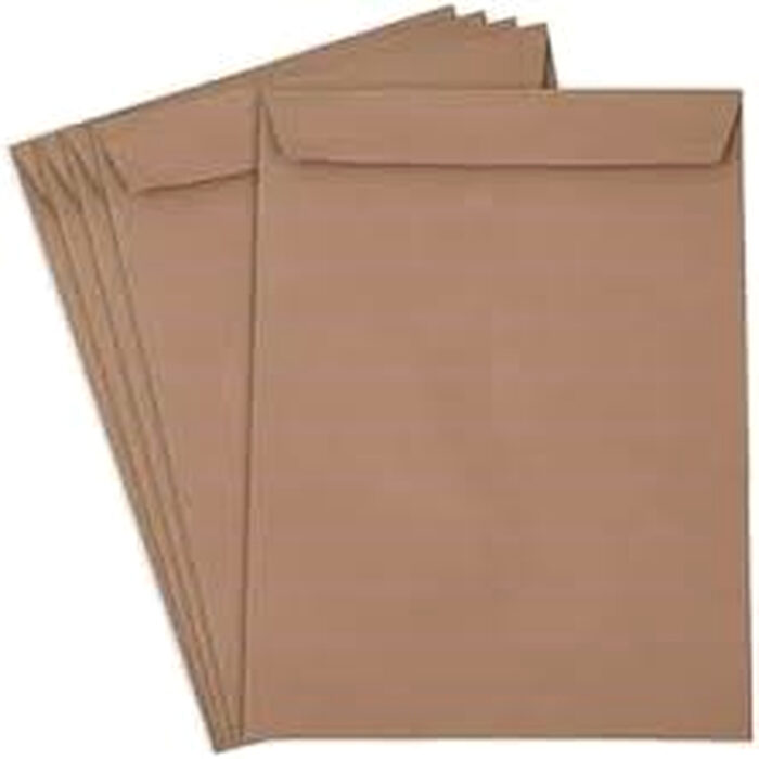 Brown Envelope 10" X 12" A-4 Size 100 Grams