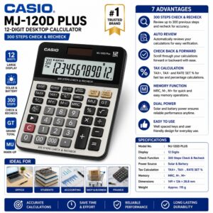 Calculator DJ-220D Plus Casio Original Japan