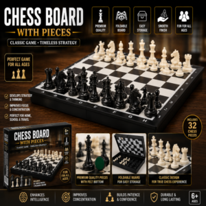 Chess Board with Pieces