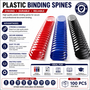 Binding Spirals Rings 51 mm 50 Each Packet