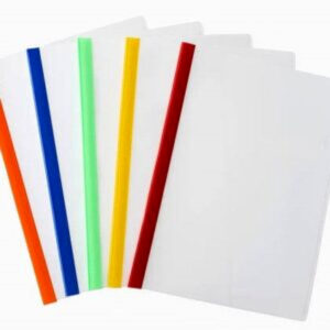 Bar File Transparent Slider With Strip A-4 Size