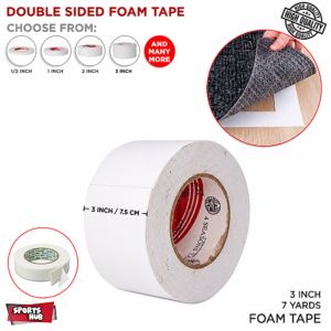 Tape Double Sided Foam 1" X 7 Yard Opal Brand