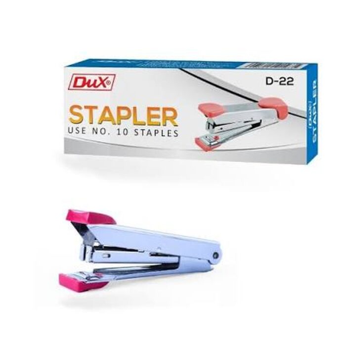 Stapler Machine Mini Stapler Small D-22 # 10 Pin Use  Matel Body Dux Brand