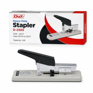 Stapler Machine Heavy Duty D-2500 23/6 - 23/17 Uses 23/15 to 23/17 Capacity: 140 Dux Brand