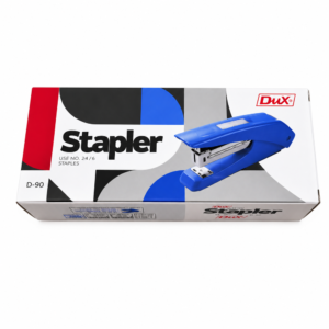 Stapler Machine Medium  D-90 24/6 Pin Use Slip Plastic Body with Metal Bar