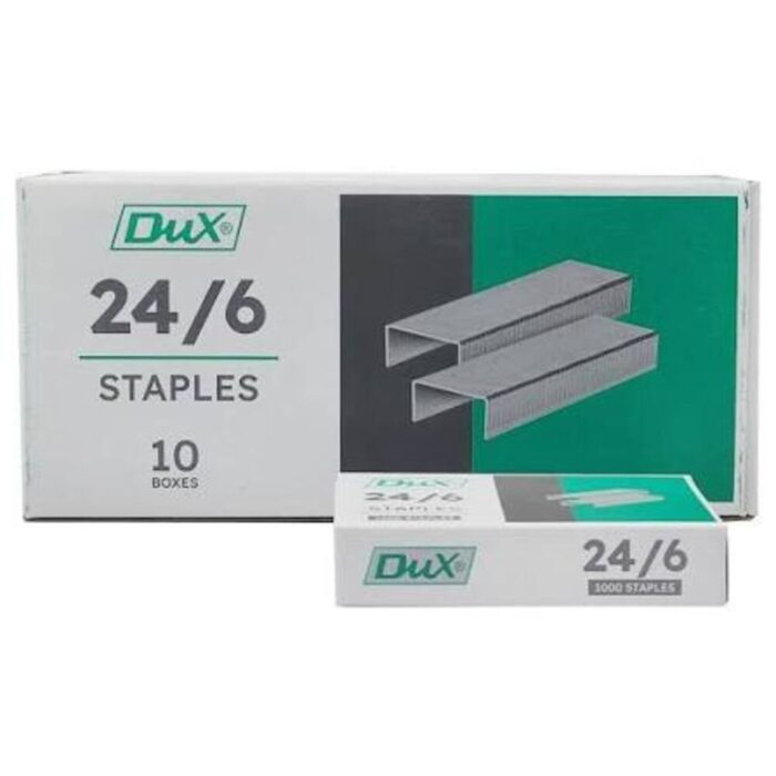 Stapler Machine Medium Pin # 24 Dux Brand 20 Each Box
